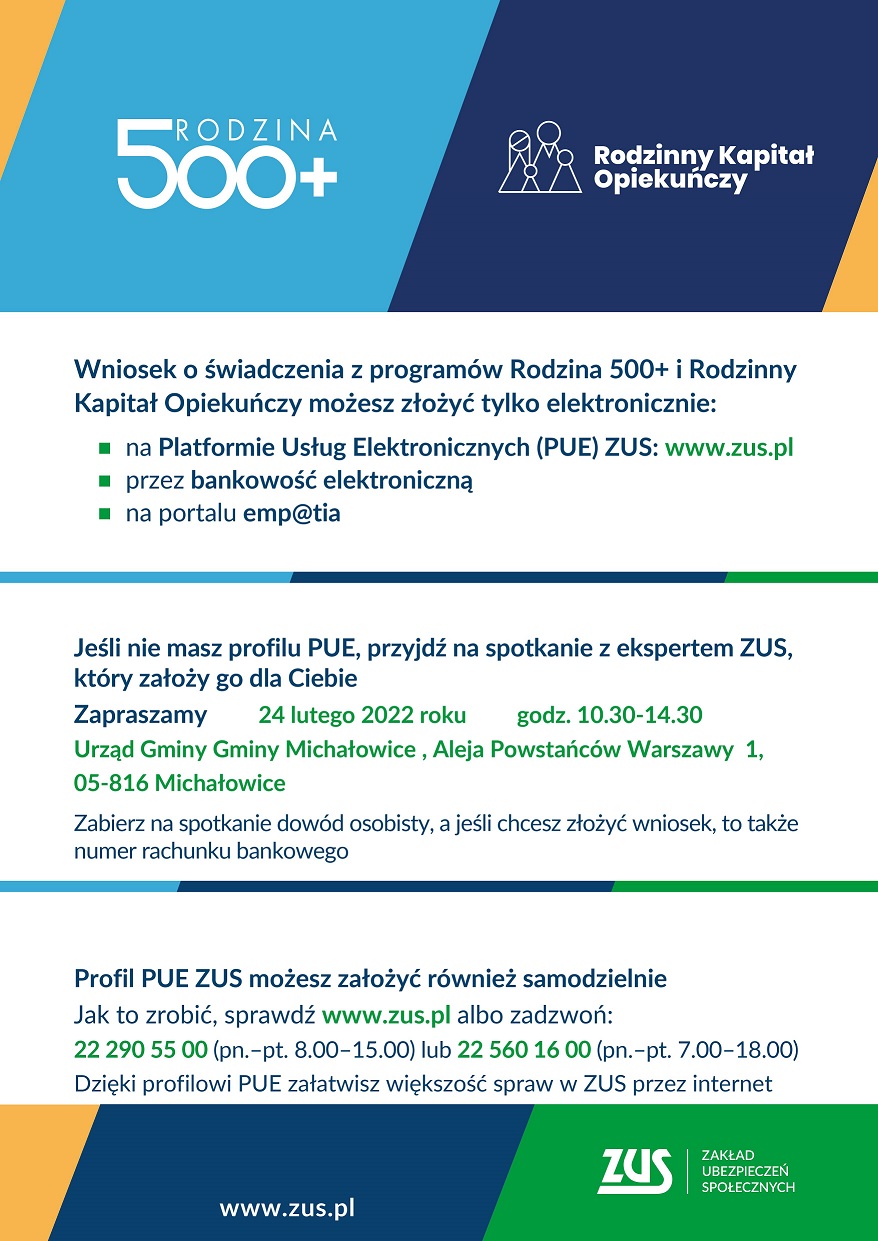 Plakat informacyjny