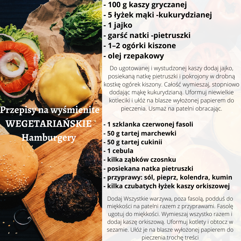 Przepis na wegeburgera